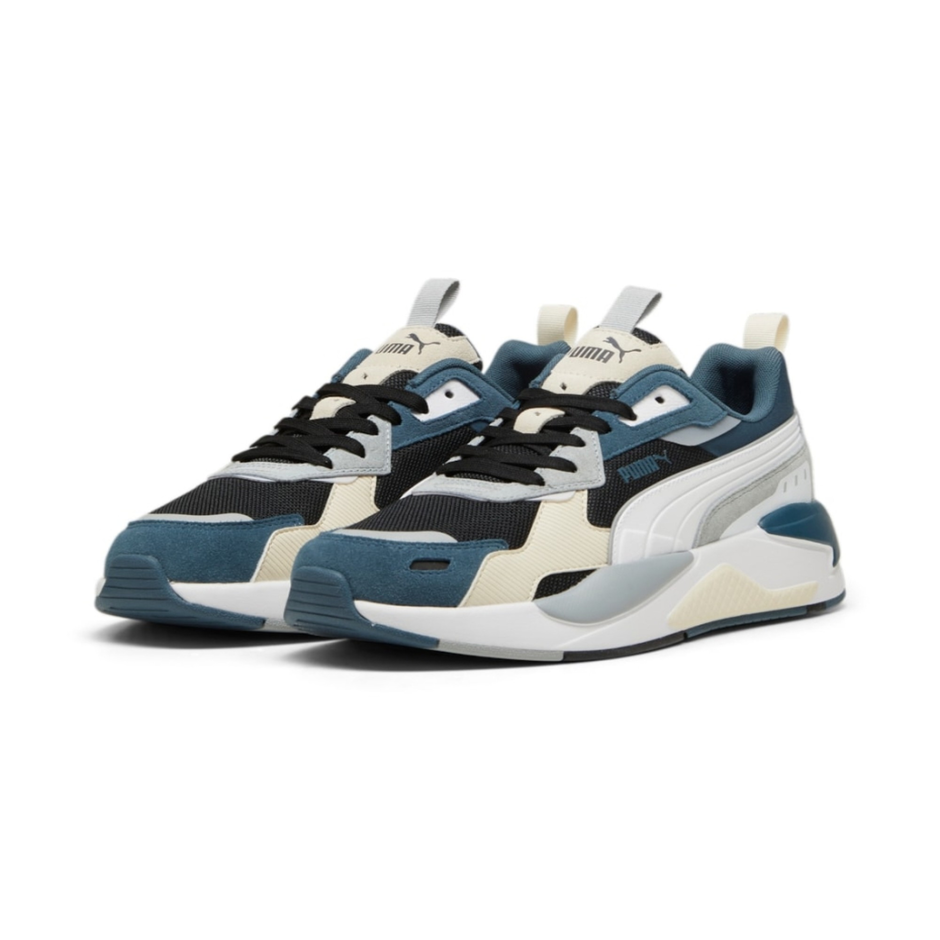 369。 X-Ray 3 SD PUMA Black-PUMA White-Gray Sk in Georgia for the
