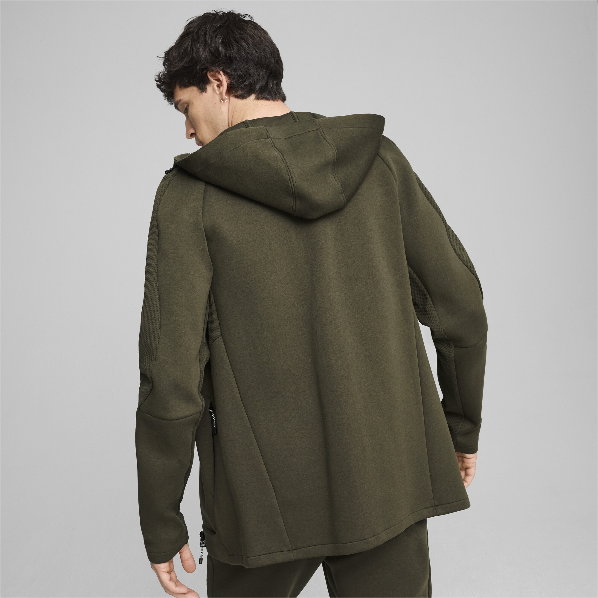 イーブイ EVOSTRIPE Full-Zip Hoodie DK Dark Olive in Georgia for the price