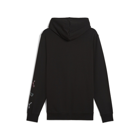 ENNOY ELECTRIC LOGO SWEATSETUP 黒 XXL Metallic Effect Logo Print Oversized Hoodie – EVISU