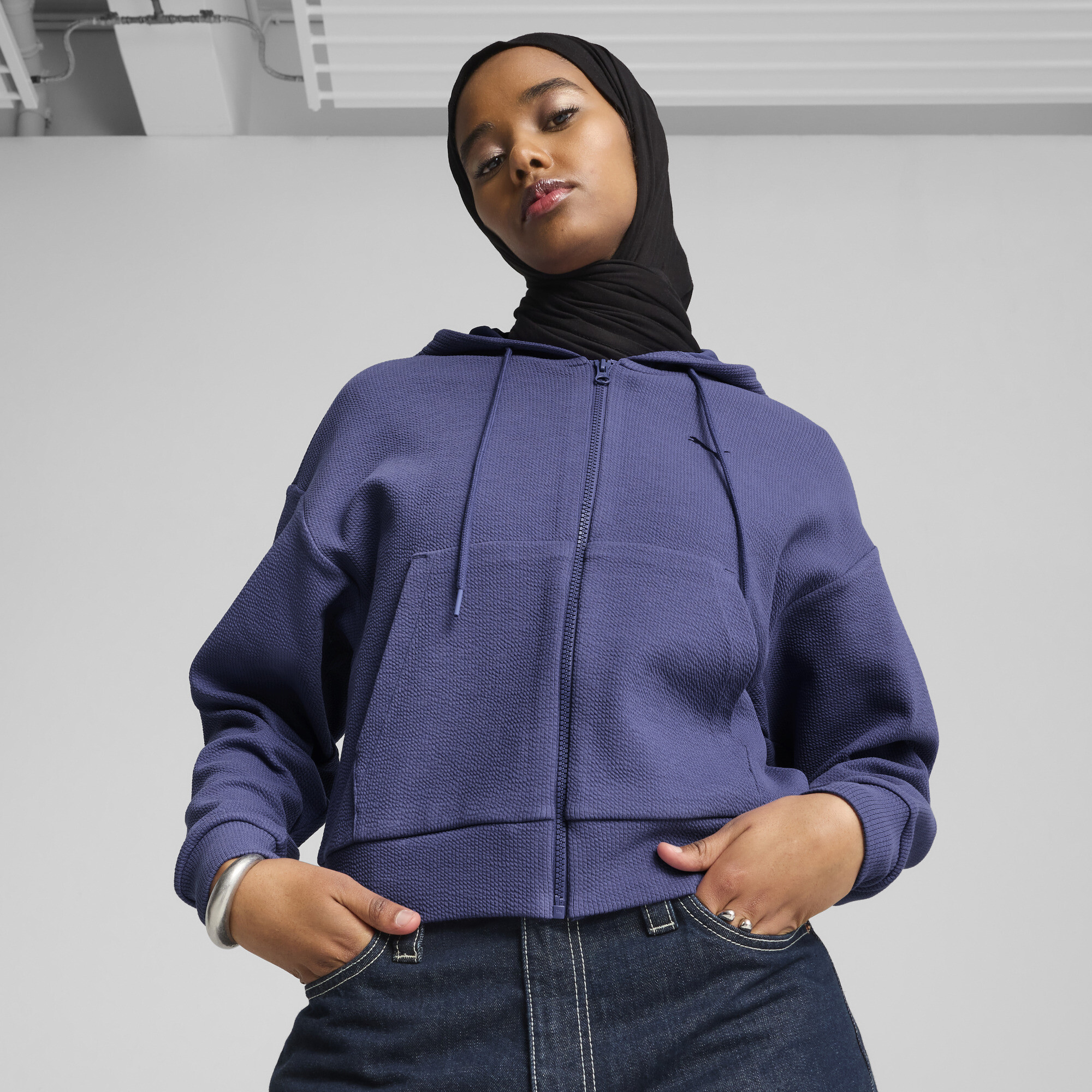 HER Crop Full-Zip Hoodie in Georgia for the price of 171