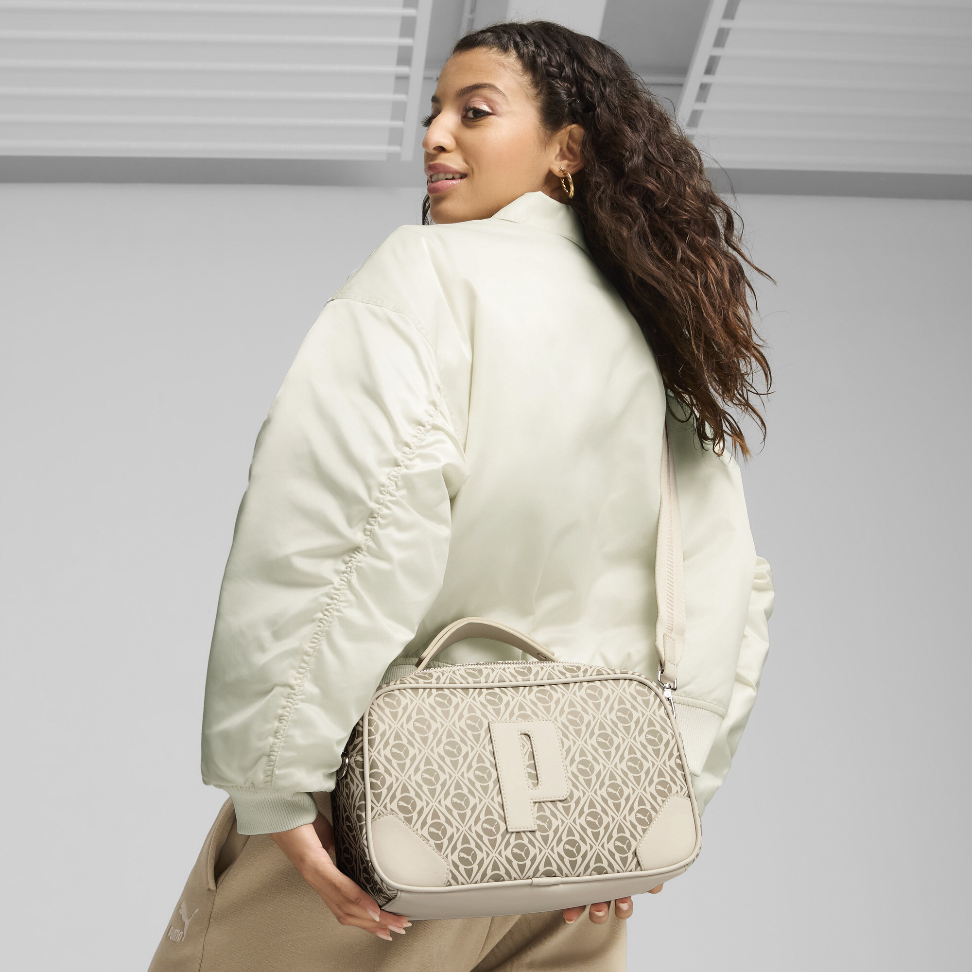 Grip Bag Puma Bag Leather PUMA Sense Medium Grip Bag II Alpine Sno